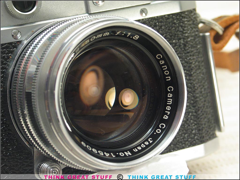Photo 100_3675 Product photo #100_3675 of SKU 21001183 (Canon IIF2 “EP” 1955 vintage 35mm Rangefinder Camera Bundle)