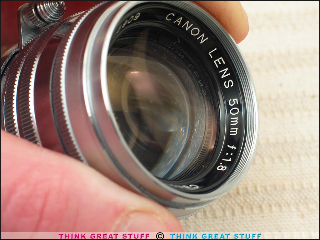 Product photo #100_3682 of SKU 21003009 (Canon IIF2 “EP” 1955 35mm Rangefinder Camera + 50mm/f1.8 lens)