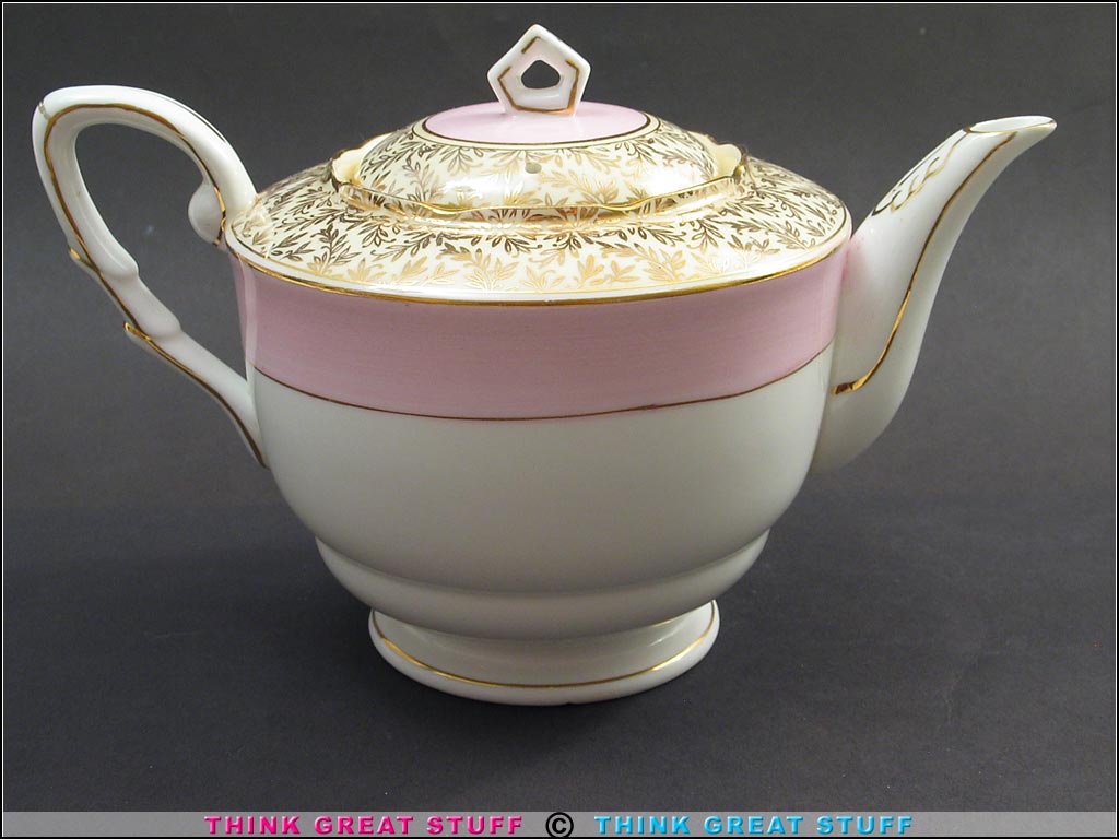 Royal Stafford c.1920s Porcelain Bone China Teapot (Photo no. 100_5020)