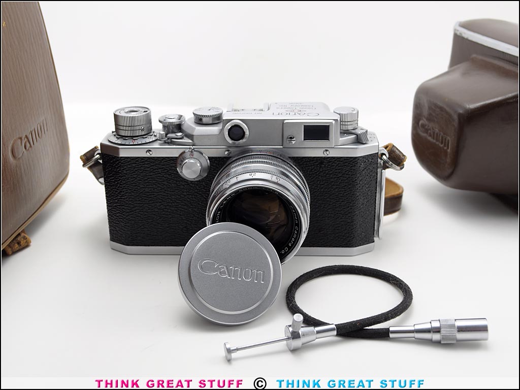 21001183 s Canon IIF2 “EP” 1955 vintage 35mm Rangefinder Camera