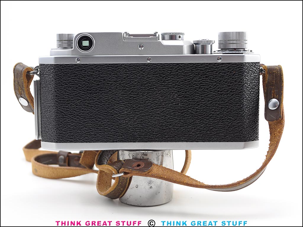 Photo 100_9077 Product photo #100_9077 of SKU 21003009 (Canon IIF2 “EP” 1955 35mm Rangefinder Camera + 50mm/f1.8 lens)