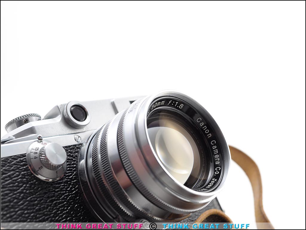 Photo 100_9081 Product photo #100_9081 of SKU 21003009 (Canon IIF2 “EP” 1955 35mm Rangefinder Camera + 50mm/f1.8 lens)