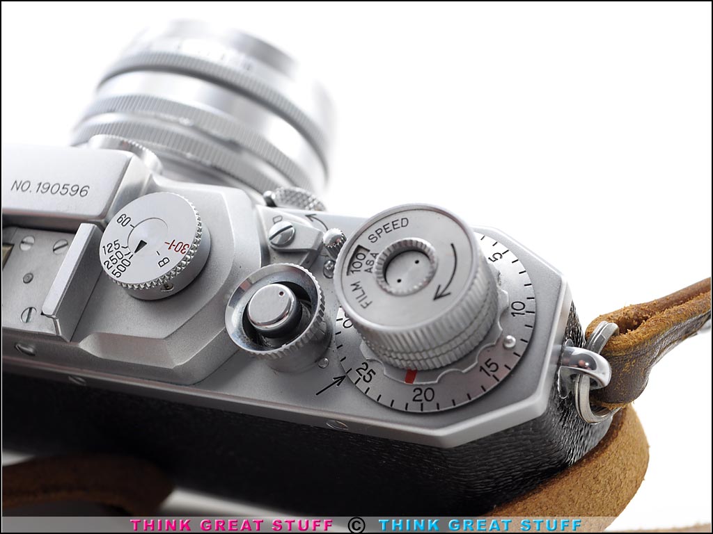 Photo 100_9083 Product photo #100_9083 of SKU 21003009 (Canon IIF2 “EP” 1955 35mm Rangefinder Camera + 50mm/f1.8 lens)