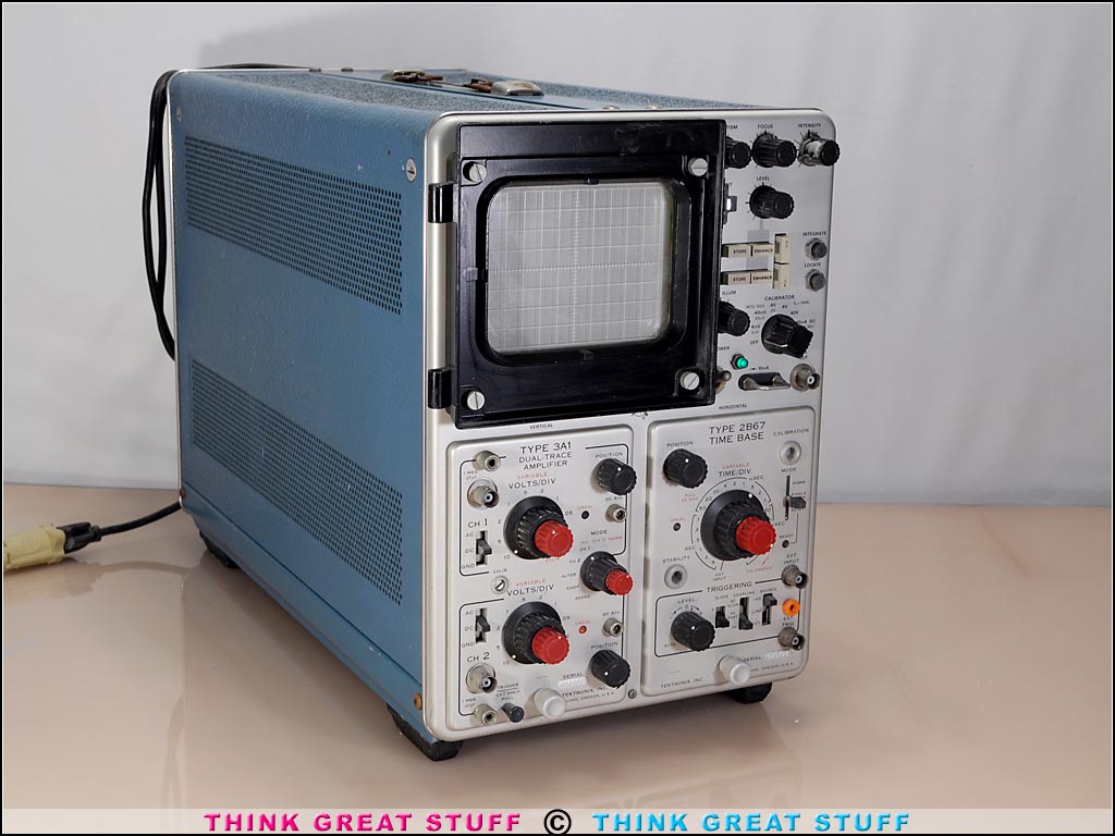 Photo 101_0371 Product photo #101_0371 of SKU 21005013 (Tektronix Type 564B Storage Oscilloscope w/ 3A1 + 2B67 modules)